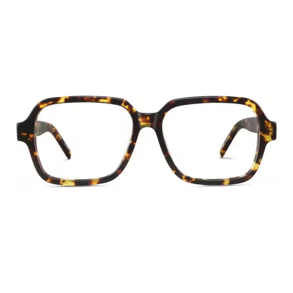 Zenni Optical‎ Square Tortoiseshell Medium Glasses